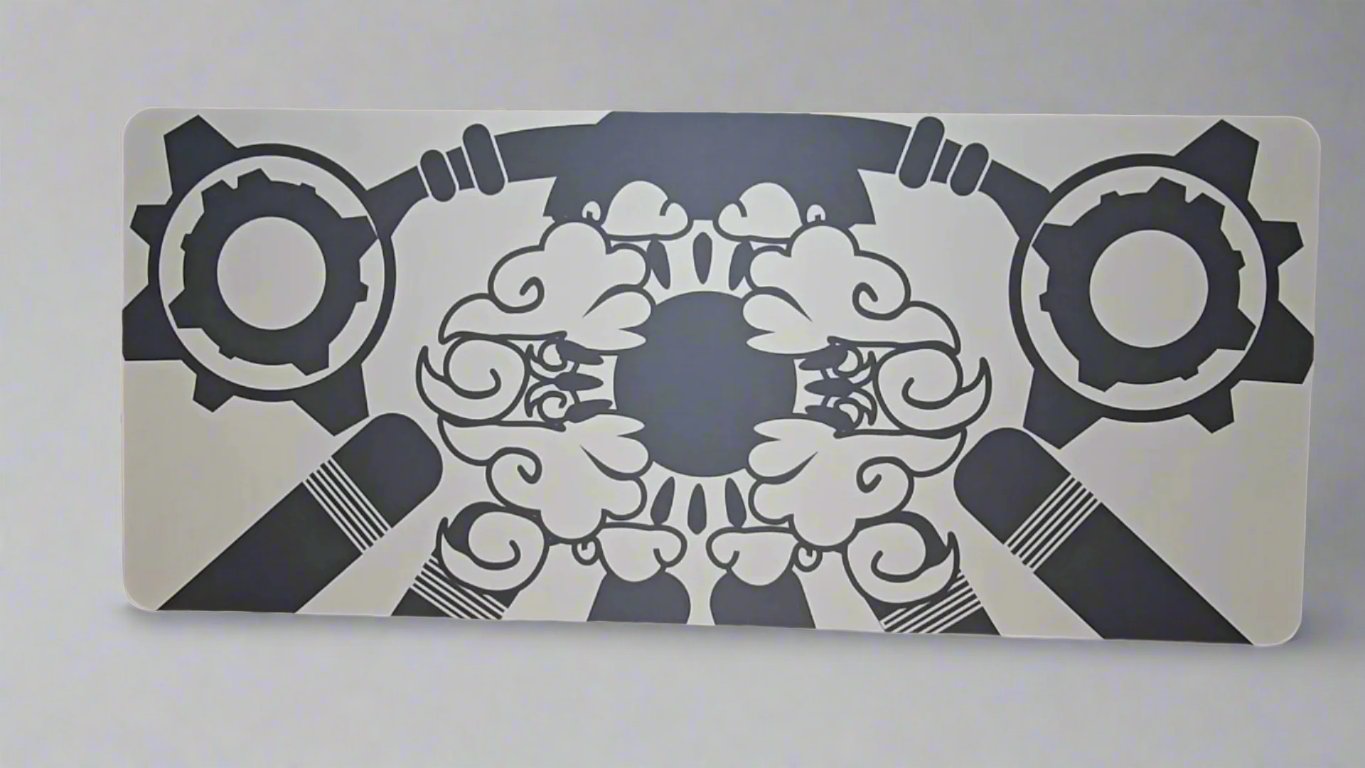 Steamrolled Deskmat